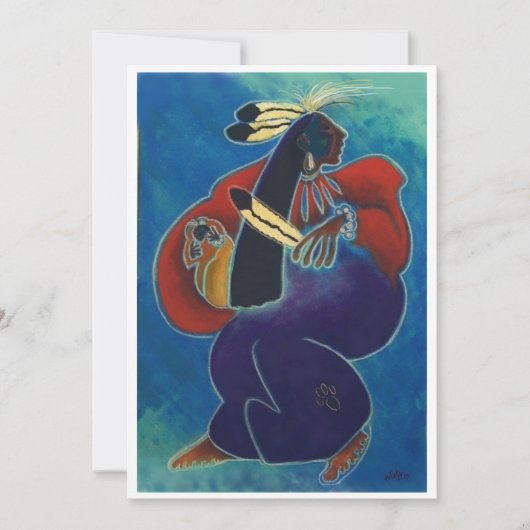 Mütter Sun Grußkarte Einladung (Vorderseite)