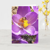 Mutter-Tag30 ~ Karte (Gelbe Blume)