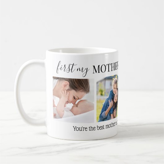 Mütter Tag 4 FotoCollage Kaffeetasse (Links)