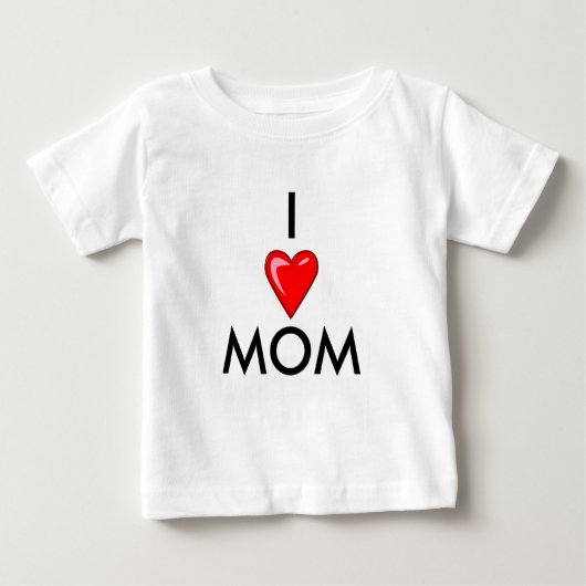 Mutter-Tag Baby T-shirt (Vorderseite)
