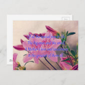 Mütter Tag-besondere Freude Postkarte (Vorne/Hinten)