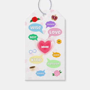 Mütter Tag Beste Mama Word Wolken Königin Kronen L Geschenkanhänger