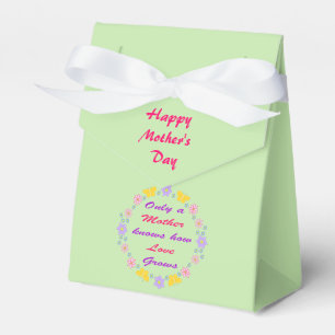 Mütter Tag Blume und Schmetterlinge Custom Geschenkschachtel
