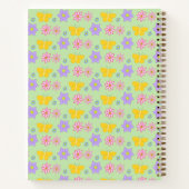 Mütter Tag Blume und Schmetterlinge Custom Notizblock (Rückseite)