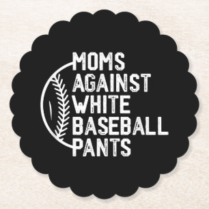 Mütter Tag Game Day Mama gegen White Baseball P Untersetzer