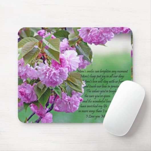 Mütter Tag I Liebe Sie Mousepad (Mit Mouse)