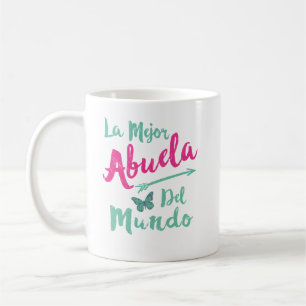 Mutter-Tag La Mejor Abuela Del Mundo Grandma Kaffeetasse