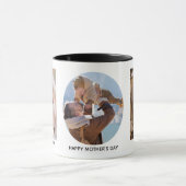 Mutter-Tag-MAMA Foto Collage Tasse (Zentrum)
