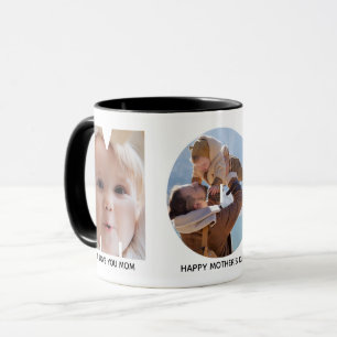 Mutter-Tag-MAMA Foto Collage Tasse