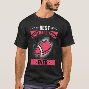 Mütter Tag Mommy Beste Fußball-Mama je T-Shirt
