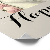 Mütter Tag Niedlich Akita inu Hunde Mama Poster (Ecke)