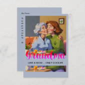 Mutter-Tag-Oma: Danke-Karte Dankeskarte (Vorne/Hinten)