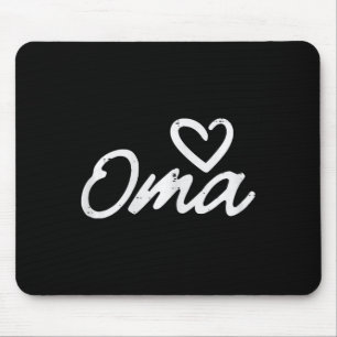 Mütter Tag Oma Herz Niedliche Liebe Oma Nana Mimi Mousepad