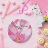 Mütter Tag Rosa Daisy Blume Mütter Tag Pappteller (Party)