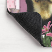 Mutter-Tag - rosa Tulpen - australischer Kelpie Mousepad (Ecke)