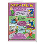 Mütter Tag Sonne Cartoon & Geschichte (Vorne)