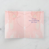 Mutter-Tag-Tochter-in-Schwiegereltern Bluebird Gar Karte (Innenseite)