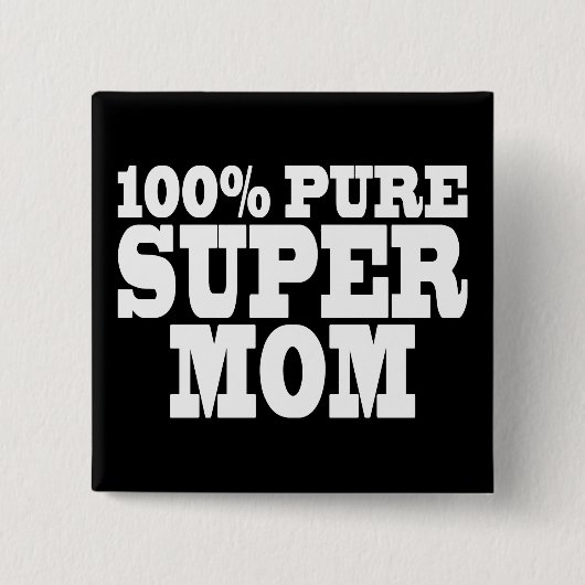 Mutter-Tag u. Mama-Geburtstage: 100% reine Button (Vorderseite)