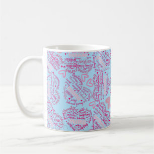 Mutter Tage Herz 01.Pink Lblue BG Kaffeetasse