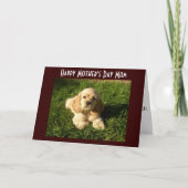 MUTTER-TAGESBERICHT FÜR MAMA KARTE (Vorderseite)