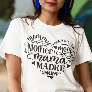 Mütter Tagesherz Mama Madre mamacita mama T-Shirt