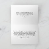 Mütter Tageskarte Grünes Glas Karte (Innenseite)