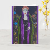 Mutter-Tageskarte Karte (Gelbe Blume)