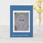 Mutter-Tageskarte Karte (Gelbe Blume)