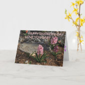 MUTTER-TAGESKARTE mit BLUME und STEIN Karte (Gelbe Blume)