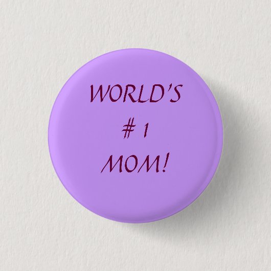 MUTTER-TAGESknopf Button (Vorderseite)