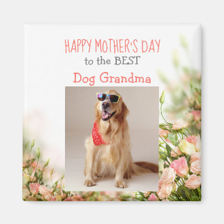 Mütter-Tagesmagnet vom Hund bis zur Dog-Oma Magnet
