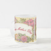 Mutter-Tagesmattierte Tasse (Vorderseite Links)