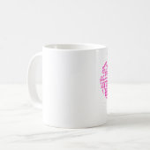 Mutter-Tagesspezielle Tasse während aller (Vorderseite Links)
