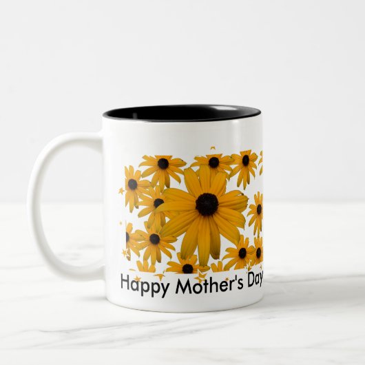 Mutter-TagesTasse Zweifarbige Tasse (Links)