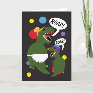 Mutter-TagesTyrannosaurus Rex Dinosaurier Karte