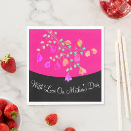 Mütter Tageszeitung Napkins personalisieren für An Serviette