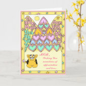 MUTTER-TAGSKARTE KARTE (Gelbe Blume)