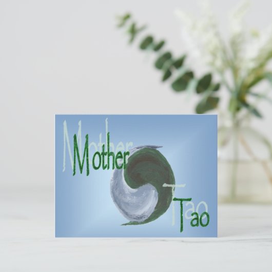 Mutter Tao Postcard Postkarte (Stehend Vorderseite)