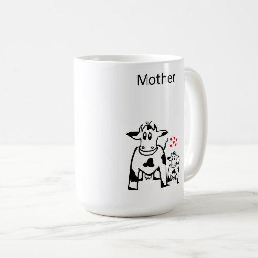 Mutter Tasse Caofline die Kuh (VorderseiteRechts)