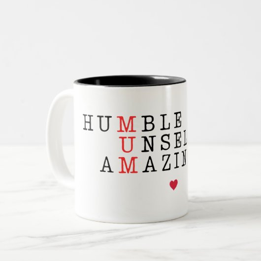 Mutter-Tasse Zweifarbige Tasse (Vorderseite Links)