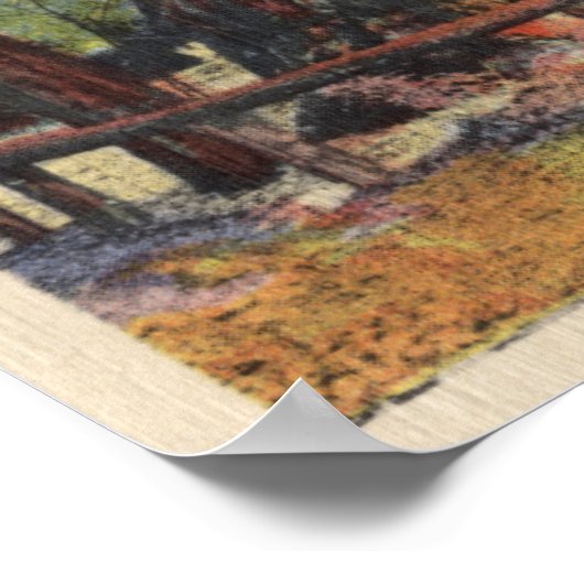 "Mutter" & "Tochter" im Big Trees Park Poster (Ecke)