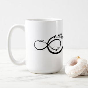 Mutter Tochter Infinity Kaffeetasse