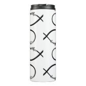 Mutter Tochter Infinity Thermosbecher (Rückseite)