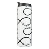 Mutter Tochter Infinity Thermosbecher (Nach rechts gedreht)