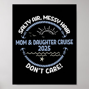 Mutter-Tochter-Kreuzfahrt 2025 Bootsfahrt Mom-Toch Poster