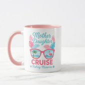 Mutter-Tochter-Kreuzfahrt Erinnerungstrip Tasse (Links)