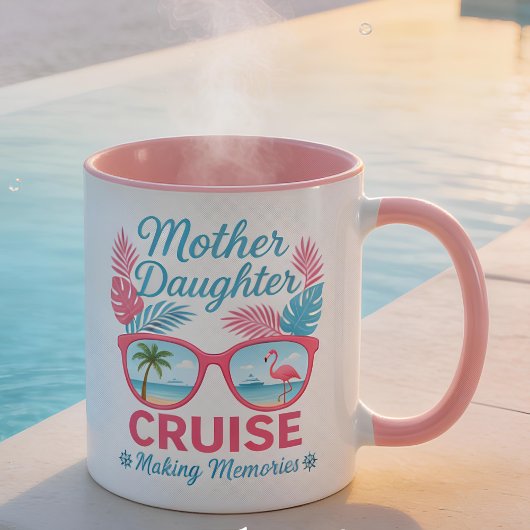 Mutter-Tochter-Kreuzfahrt Erinnerungstrip Tasse