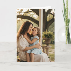 Mutter-Tochter-Liebe Foto Muttertag Familien Gesch Karte