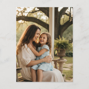 Mutter-Tochter-Liebe Foto Muttertag Familien Gesch Postkarte
