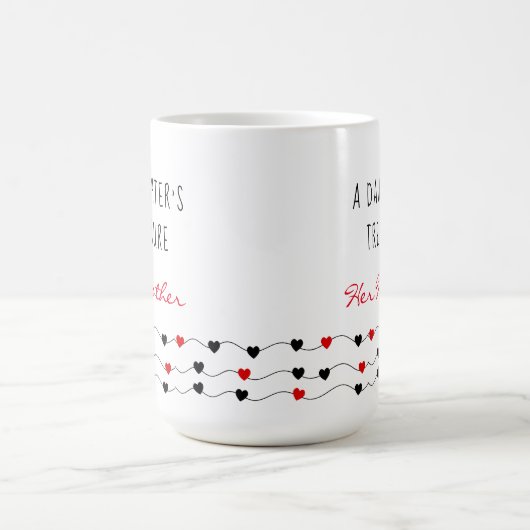 Mutter Tochter-Liebe | Muttertag Kaffeetasse (Mittel)